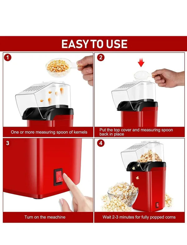Red_Electric_Oil-Free_Popcorn_Maker_with_High-Speed_Heating_for_Kitchen