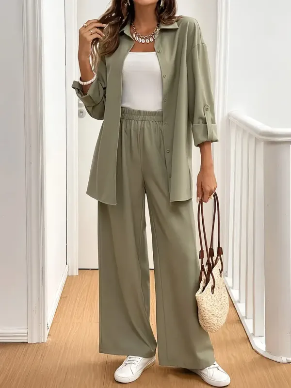 Pista_Green_Solid_Co-Ord_Set_|_For_Women