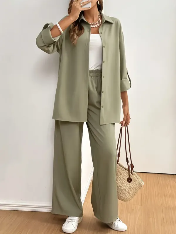 Pista_Green_Solid_Co-Ord_Set_|_For_Women