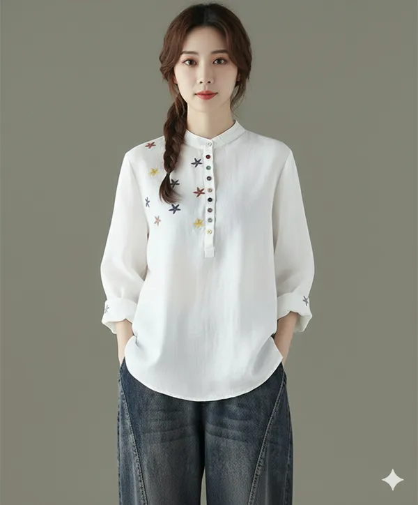 Cotton_embroidery_kurta_for_women_