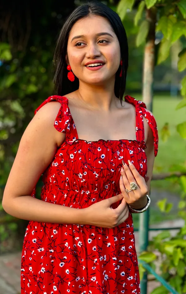 Red_Cotton_Crepe_Printed_Maxi_Dress_|_For_Women
