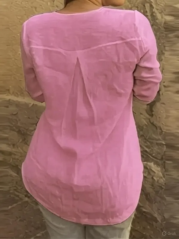 Pink_cotton_kurta_for_women_