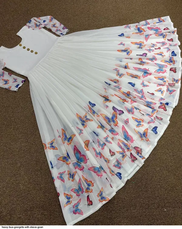 Off_White_Georgette_Printed_Flared_Maxi_Dress_|_For_Women