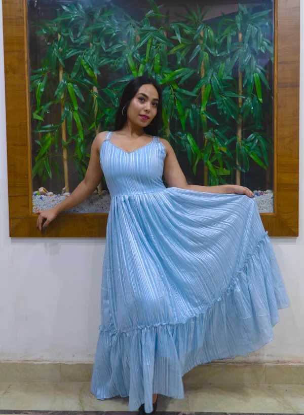 Sky_Blue_Georgette_Printed_Flared_Maxi_Dress_|_For_Women