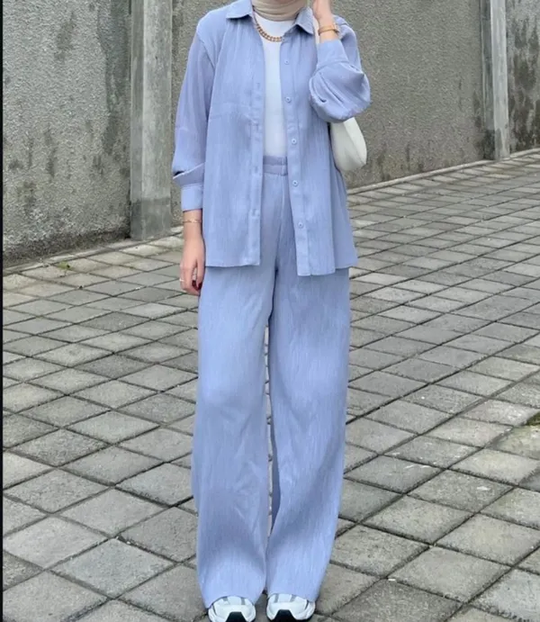 Sky_Blue_Solid_Co-Ord_Set_|_For_Women