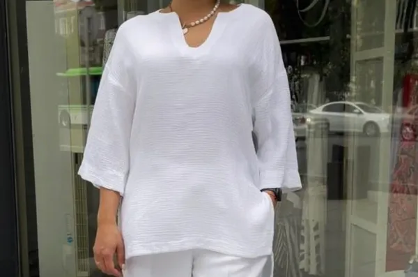 White_Cotton_Solid_Co-Ord_Set_|_For_Women