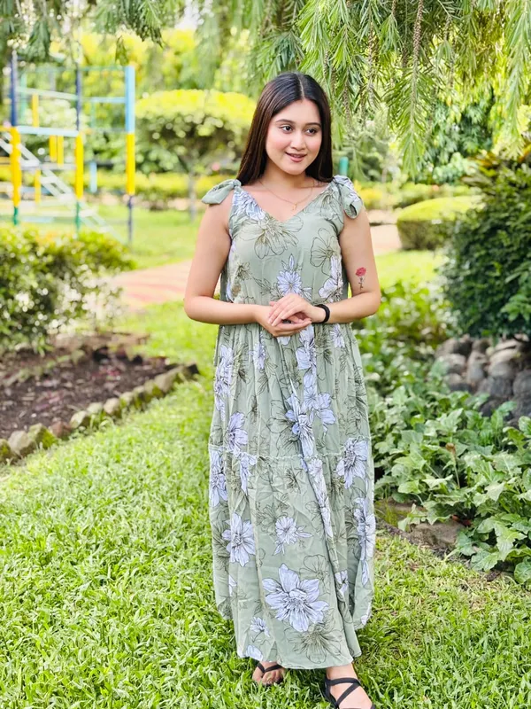 Green_Rayon_Cotton_Printed_Flared_Maxi_Dress_|_For_Women