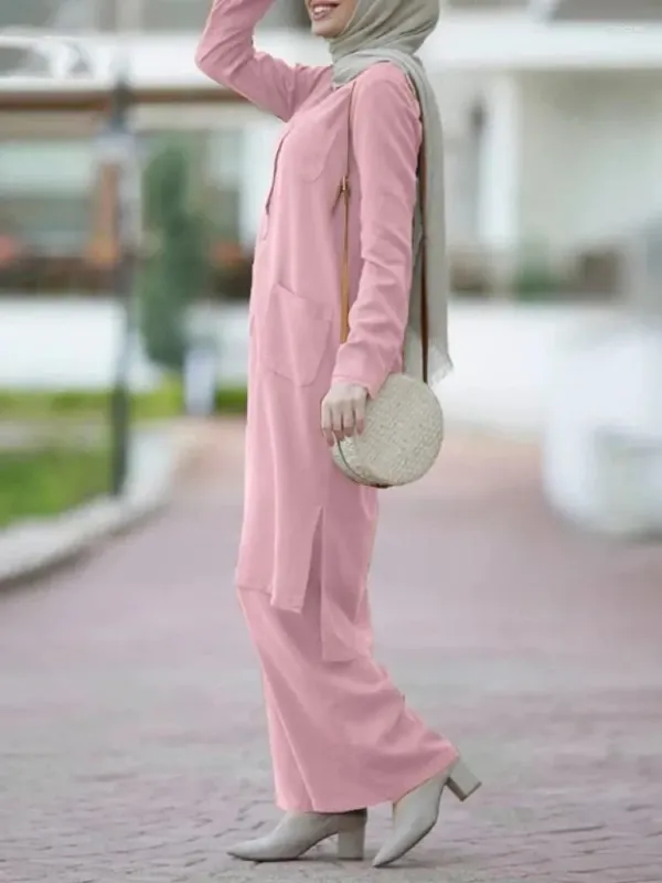 Onion_Cotton_Solid_Co-Ord_Set_|_For_Women