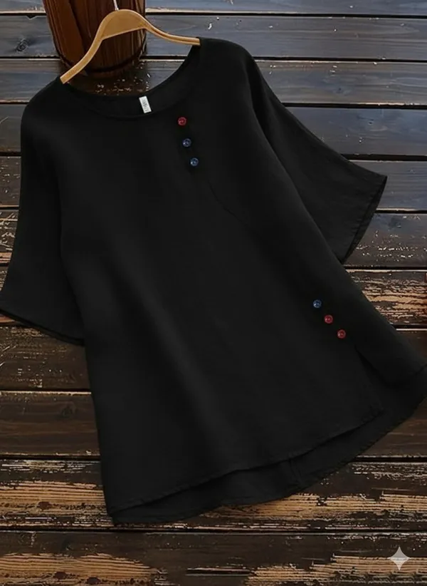 Black_cotton_kurta_for_women_