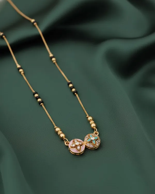 Myra_Dual_Floral_Charm_Mangalsutra
