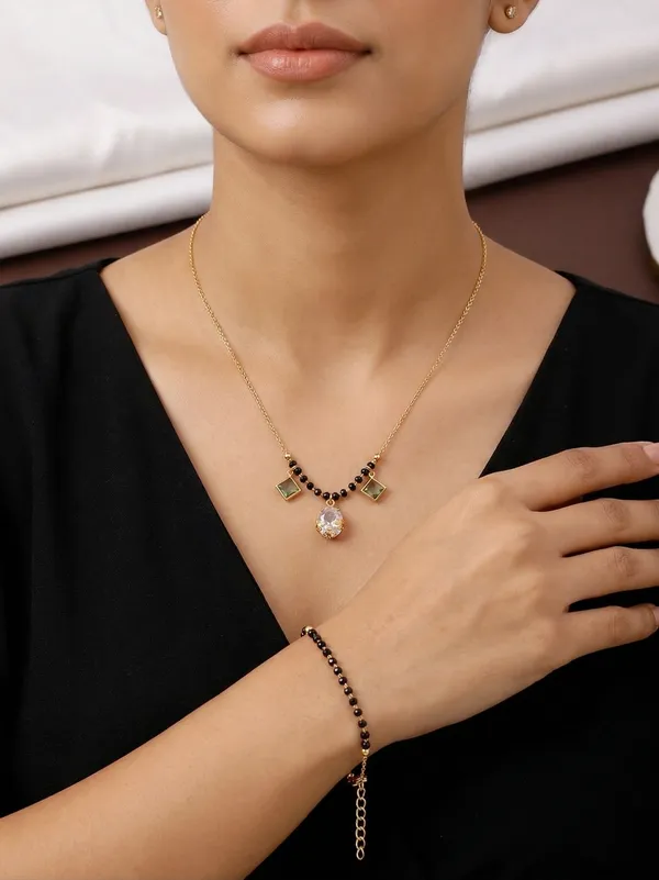 The_Verdant_Aura_Mangalsutra_and_Bracelet_Set