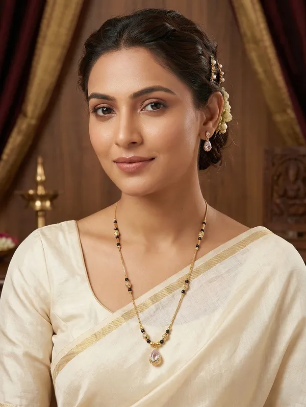 Traditional_Gold-Plated_Mangalsutra_with_Designer_Beads_&_Drop_Pendant_for_Women