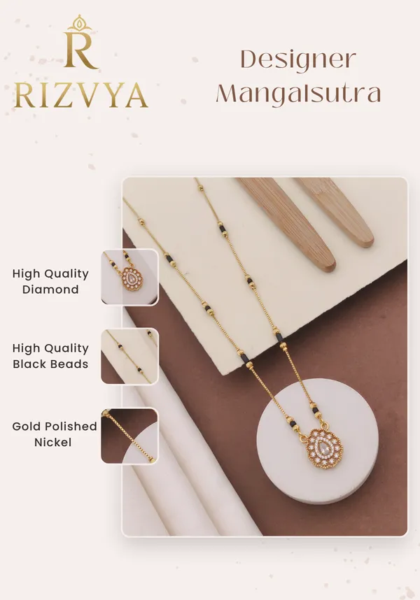 Sitara_Teardrop_Bloom_Diamond_Mangalsutra