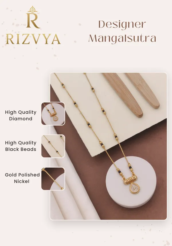 Rizvya_Teardrop_Elegance_Mangalsutra
