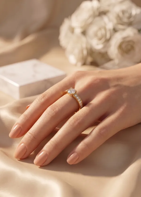 Aurora_Solitaire_Adjustable_Ring