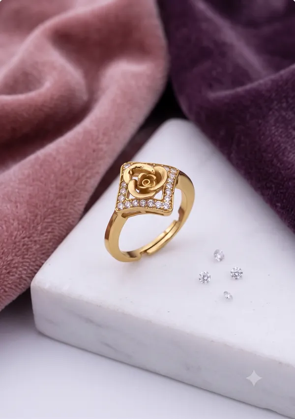 Golden_Bloom_Adjustable_Ring