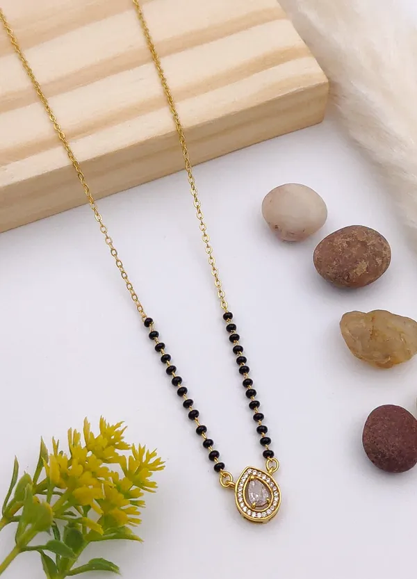 Elegant_Gold_Plated_Mangalsutra_with_Teardrop_Pendant