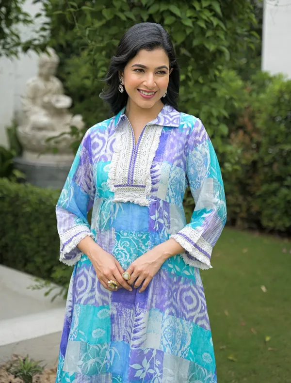 Firozi_Muslin_Cotton_Digital_print_Coord_Set_with_Neck_work_