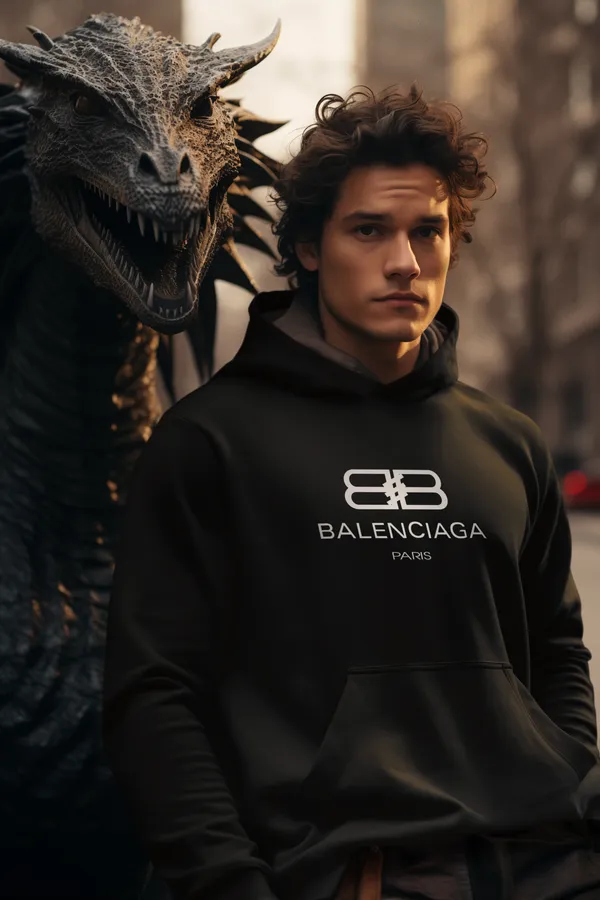 Black_Fleece_Regular_Fit_Balenciaga_Printed_Hoodie_|_For_Unisex