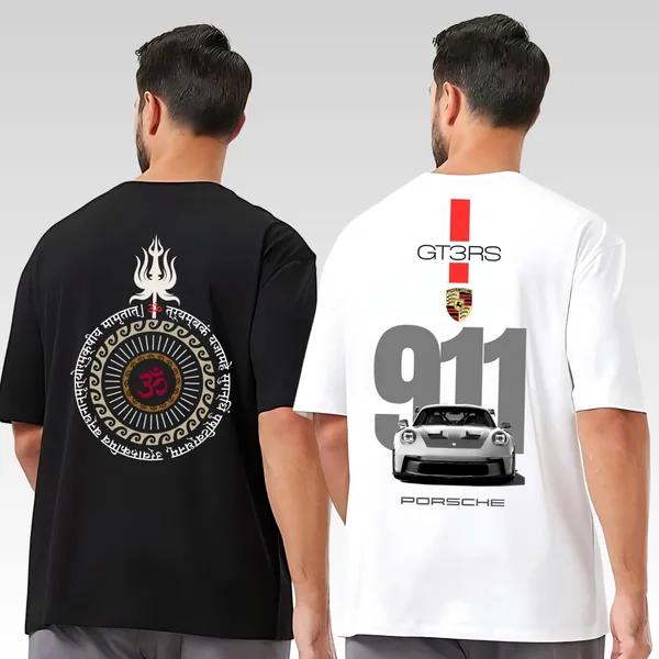 Pack_of_2_Black_&_White_Cotton_Graphic_Printed_Oversized_T-Shirt_|_For_Unisex