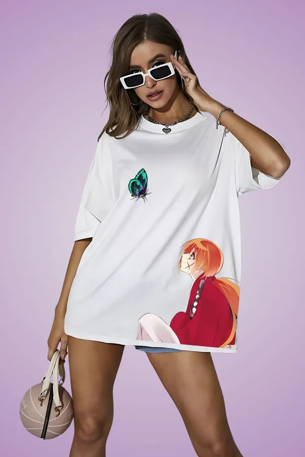 White_Cotton_Creative_Design_T-shirt_Printed_Oversized_T-Shirt_|_For_Women