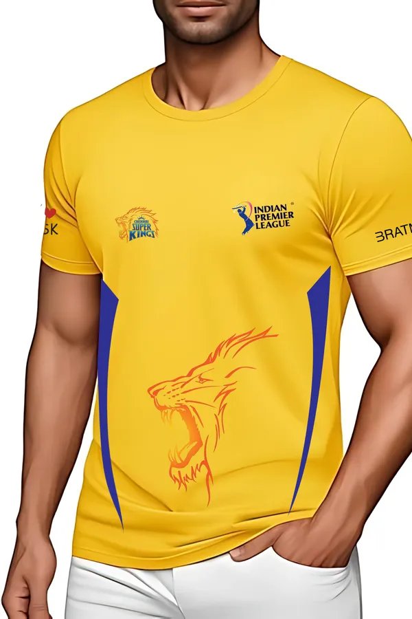 Yellow_Polyester_Regular_Fit_Graphic_Printed_Jersey_T-Shirt_|_For_Men