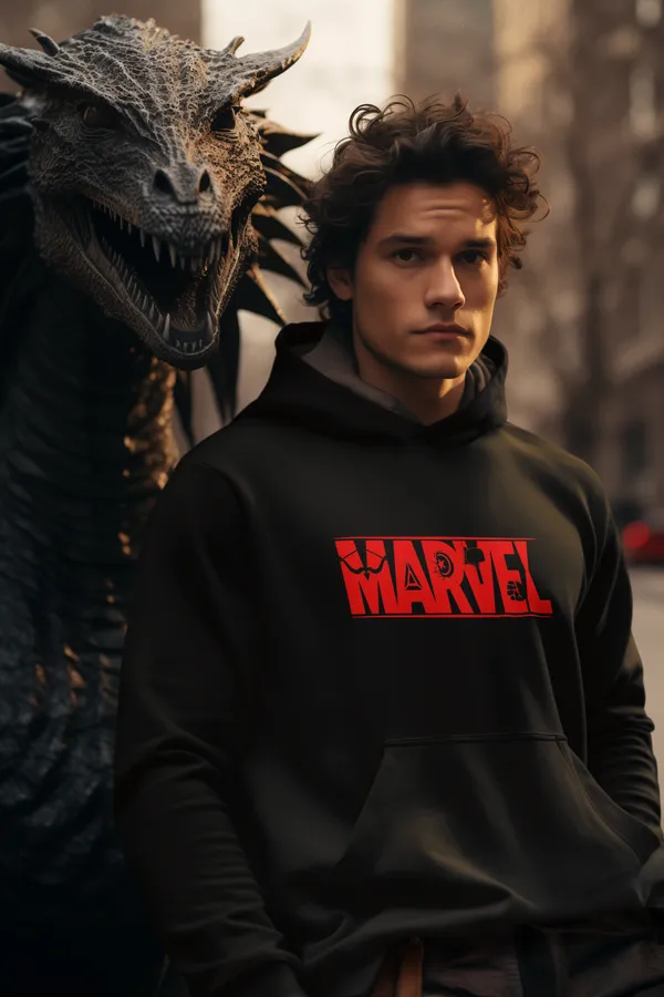 Black_Fleece_Regular_Fit_Marvel_Spiderman_Graphic_Printed_Hoodie_|_For_Unisex