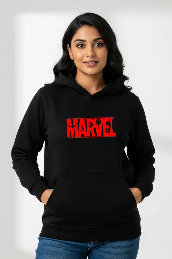 Black_Fleece_Regular_Fit_Marvel_Graphic_Printed_Hoodie_|_For_Women
