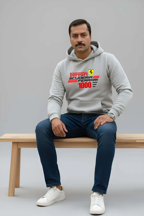 Melange_Ferrari_1000_Logo_Graphics_Pullover_Hoodie_|_For_Men