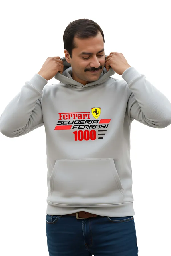 Melange_Ferrari_1000_Logo_Graphics_Pullover_Hoodie_|_For_Men