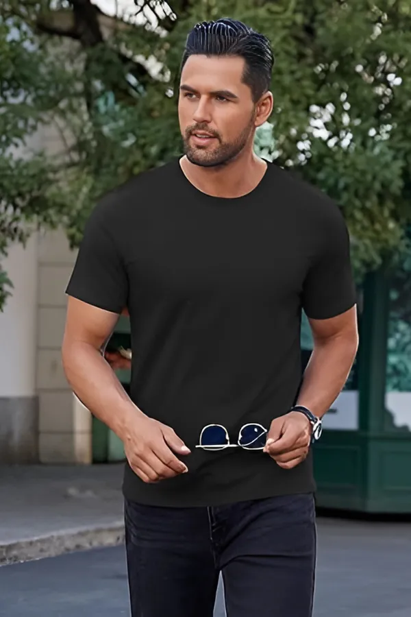 Pack_of_3_Multicolor_Cotton_Solid_Printed_Regular_T-Shirt_|_For_Men