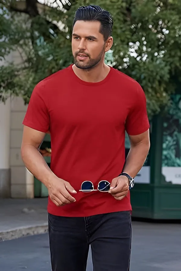 Pack_of_3_Multicolor_Cotton_Solid_Printed_Regular_T-Shirt_|_For_Men
