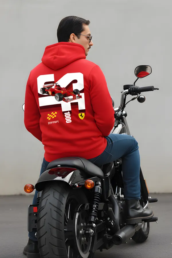 Red_Ferrari_1000_Logo_Graphics_Pullover_Hoodie_|_For_unisex