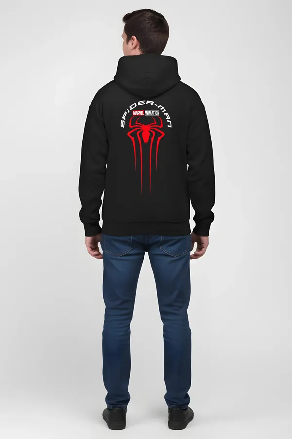 Black_Fleece_Regular_Fit_Spiderman_Graphic_Printed_Hoodie_|_For_Unisex