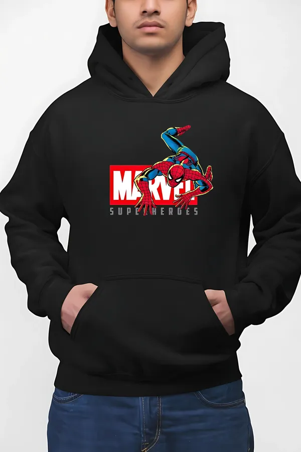 Black_Fleece_Regular_Fit_Spiderman_Graphic_Printed_Hoodie_|_For_Unisex