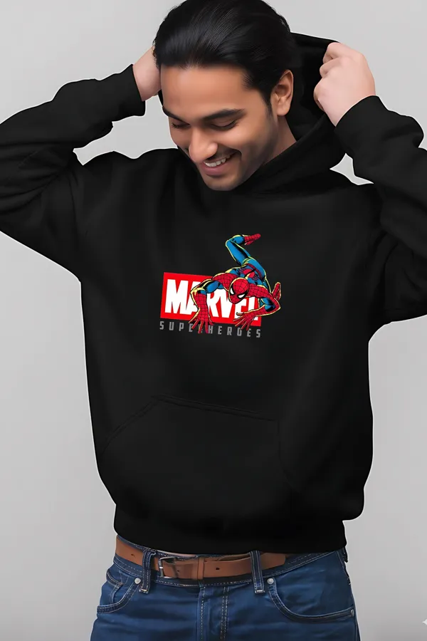 Black_Fleece_Regular_Fit_Spiderman_Graphic_Printed_Hoodie_|_For_Unisex