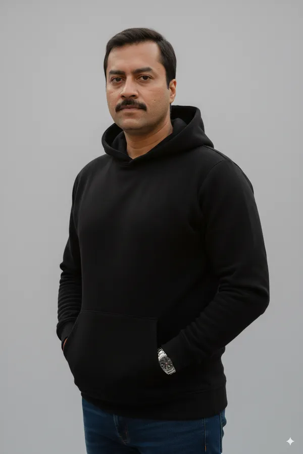 Black_Fleece_Regular_Fit_Plain_Hoodie_|_For_Unisex