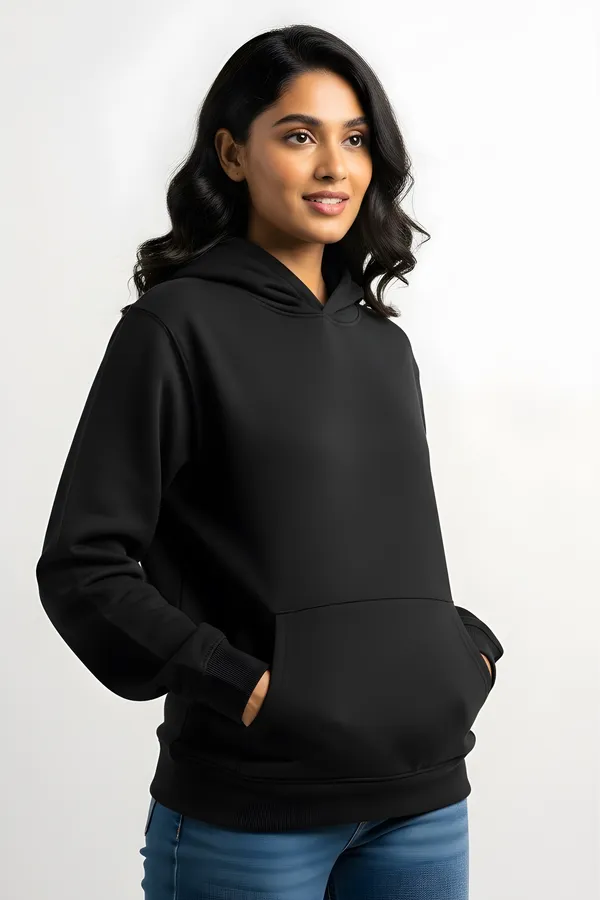 Black_Fleece_Regular_Fit_Plain_Hoodie_|_For_Women