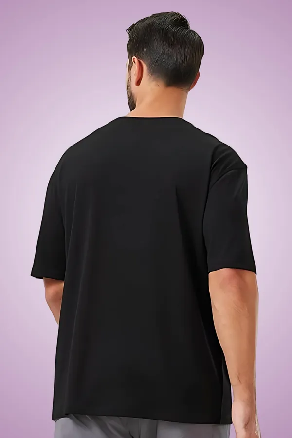 Black_Cotton_Rock_Band_Graphic_Printed_Oversized_T-Shirt_|_For_Men