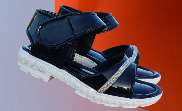 Navy_Synthetic_Strap_Sandals_for_Women