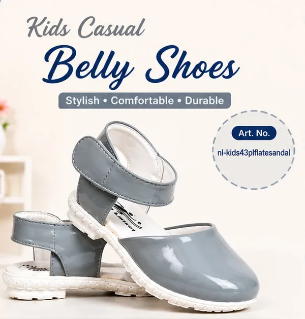 New_latest_kids_43pl_grey__sandal_for_girls