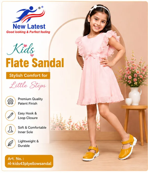 New_latest_kids_43pl_yellow__sandal_for_girls