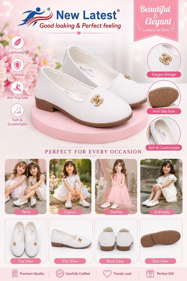 White_Nubuck_Napa_Casual_Loafers_for_Girls