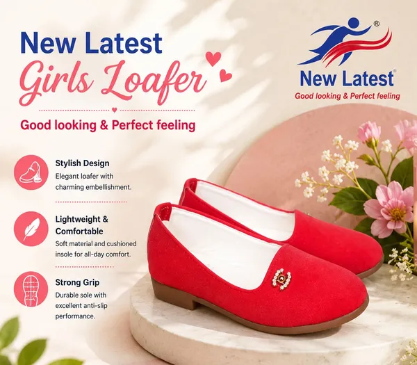 Red_Nubuck_Casual_Loafers_for_Girls