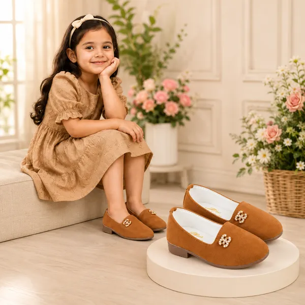 Brown_Synthetic_Slip-On_Embellished_Casual_Loafers_For_Girls