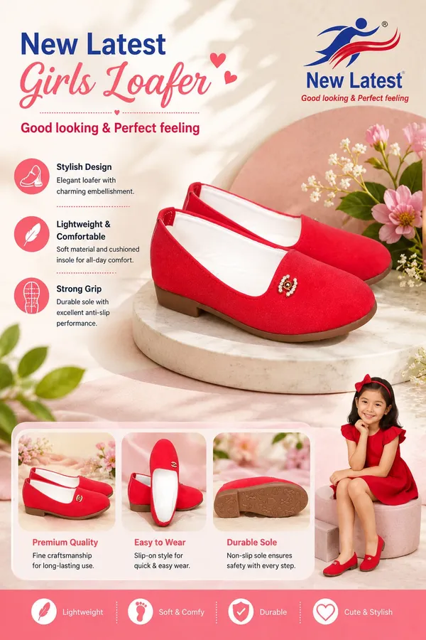 Red_Nubuck_Casual_Loafers_for_Girls