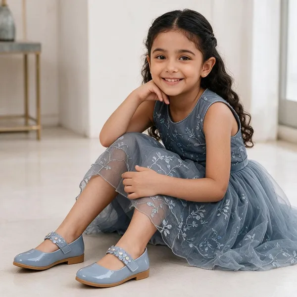 Light_Blue_Patent_Embellished_Mary_Jane_Shoes_For_Girls