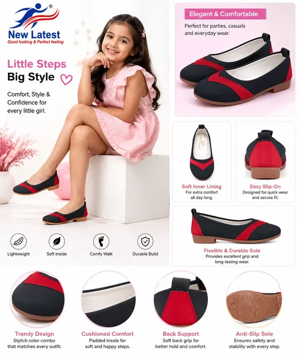 Black_Red_Slip-On_Flats_for_Girls