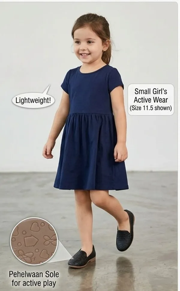 Navy_Woven_Slip-On_Shoes_for_Girls