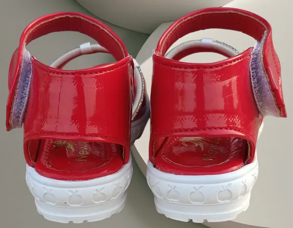Red_Synthetic_Velcro_Sandals_for_Girls